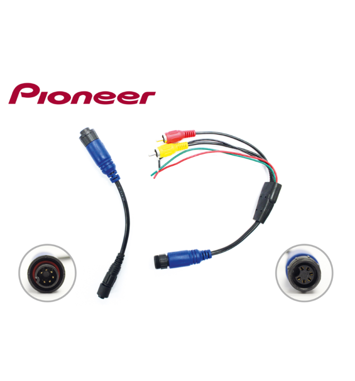 InCarTec | Pioneer Dometic conversion kit cable for Camper/ Campervan conversions (Blue Connectors) ( 27-220 )