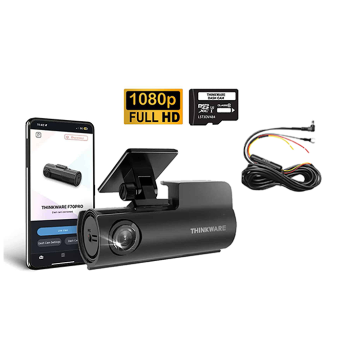 Thinkware | F70Prolock 1CH Hardwire- Lock Box included 