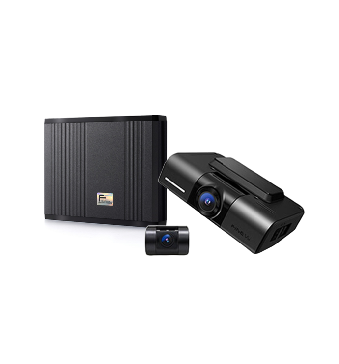 FineVu | GX1100 4K Front & Rear 64Gb Hardwire with FinePower Battery