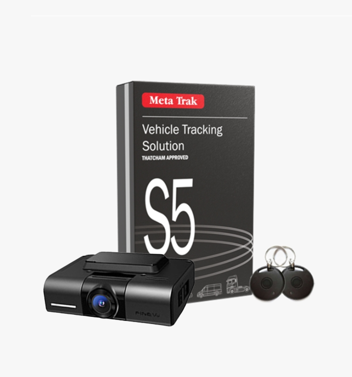 Meta Trak S5 VTS and FineVu GX400 Front Only 32Gb Hardwire