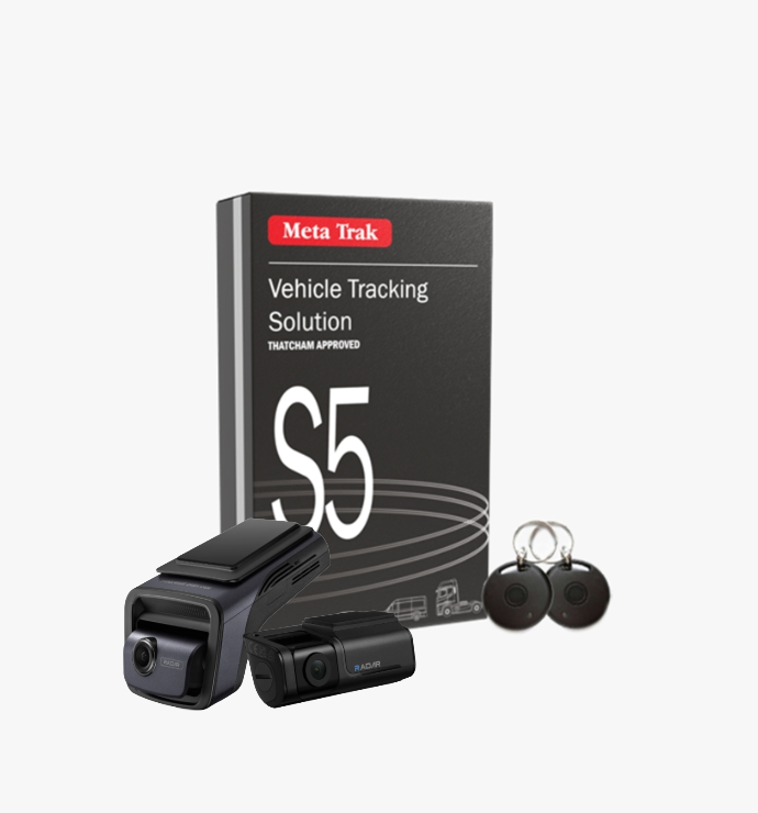 Meta Trak S5 VTS and Thinkware Dash Cam U3000 Front & Rear