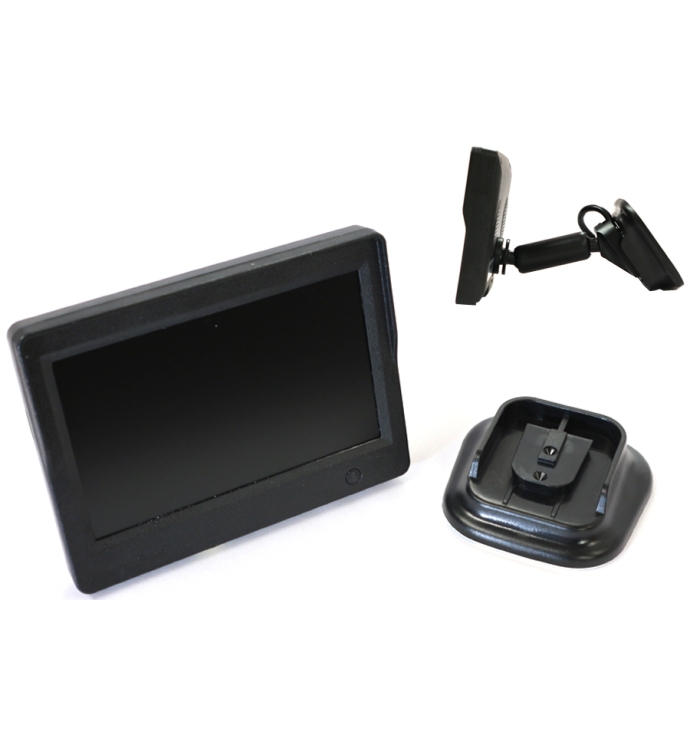 InCarTec | Windscreen mount 5 inch Monitor for rear view camera's ( M-S5.0-W )