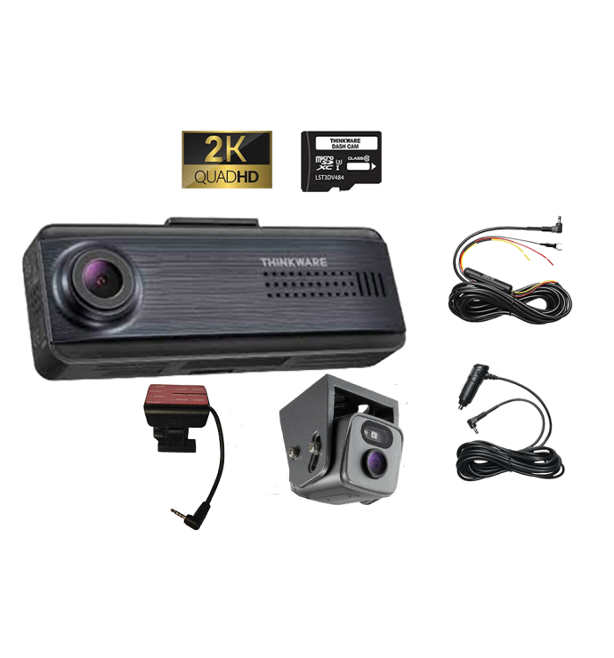 Thinkware | Q200 32GB Dual Lead With External Rear Camera & GPS Mount ( Only For Plug & Play Installation