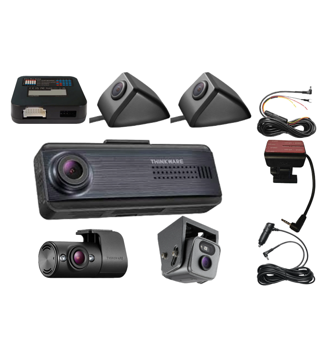 Thinkware | Q200 Dual Lead Commercial Package 4 With GPS Mount ( Only For Plug & Play Installation )