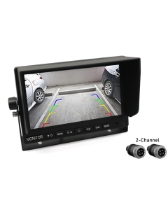 InCarTech | 7 inch Rear View Camera Monitor/Screen (4 PIN Connection)