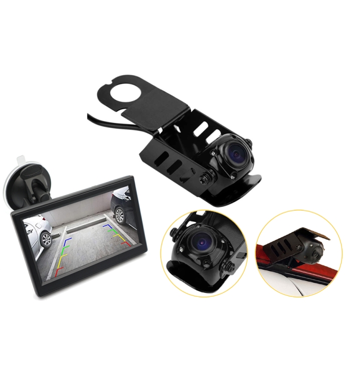 InCarTec | Mercedes Vito/Viano W639 (2011-2014) high level brake light camera and monitor kit ( CK-MBZ-03 )