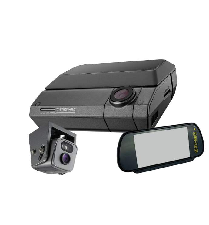 Thinkware | F790 Vision With External Camera & 7"  Mirror Monitor & Bonding kit 