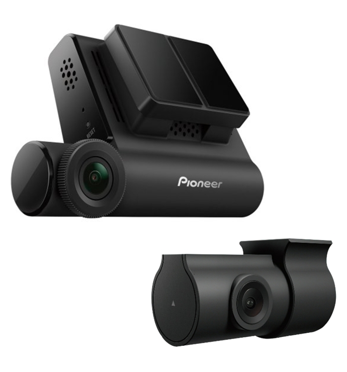 Pioneer | VREC-Z710SH 2 Channel Front & Rear Dash Cam Hardwire