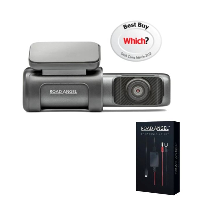 Road Angel | Halo Ultra 4K Dash Cam With Separate Hardwire option